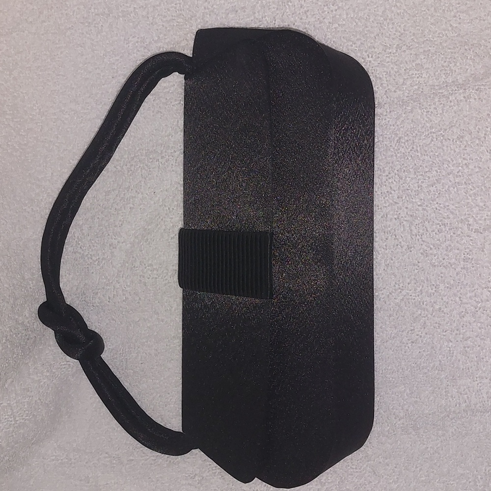 Black Peax de Soie Dress Clutch